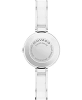 Movado Women's Moda Swiss Quartz Stainless-Steel Watch, 24mm