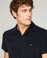 Tommy Hilfiger Men's Regular-Fit Toweling Texture Polo Shirt