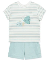 Little Me Baby Boys Aquatic T-Shirt & Shorts, 2 Piece Set