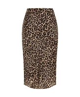 Plus Kyra Print Skirt