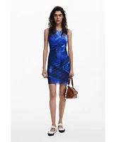 Desigual Women's Draped short dress