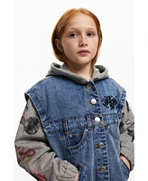 Desigual Girls Girls's Combined denim jacket