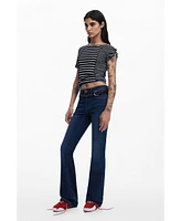 Desigual Women's Striped short-sleeve T-shirt