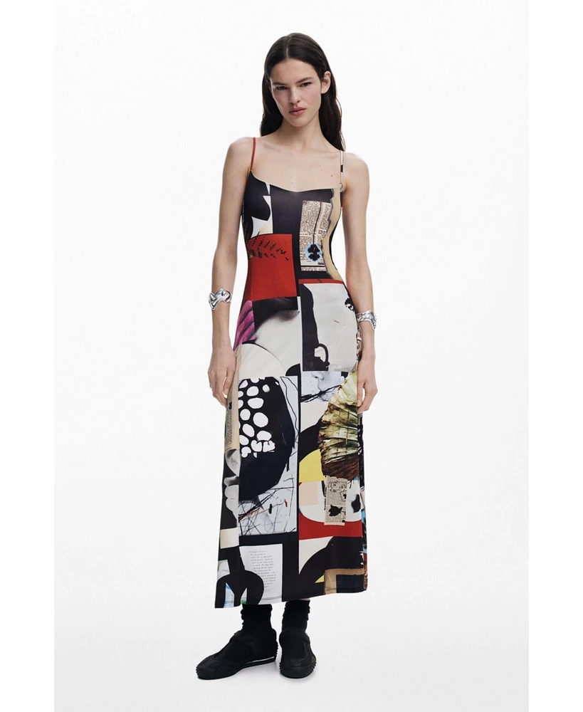 Desigual Women's Dress designed by Mr. Christian Lacroix