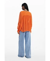 Desigual Women's Layered blouse