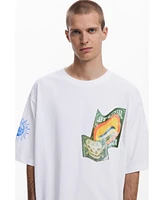 Desigual Men's Arty print T-shirt