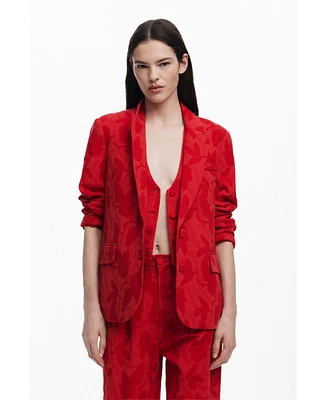 Desigual Women's Contrast blazer