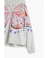 Desigual Girls Girls's Butterfly sweatshirt