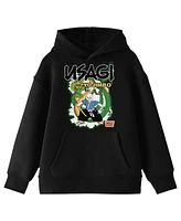 Bioworld Usagi Yojimbo Samurai Rabbit and Dragon Youth Black Hoodie