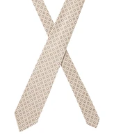 Boss by Hugo Boss Men's Patterned Jacquard Silk Tie