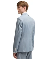 Boss by Hugo Men's Stretch Chiffon Slim-Fit Blazer