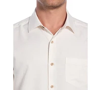 Cubavera Men's Palm Print Short-Sleeve Button-Down Shirt