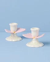 Lenox Butterfly Meadow Candlestick Holders, Set of 2