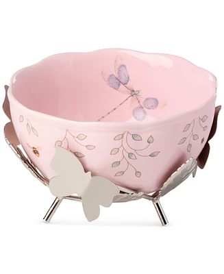 Lenox Butterfly Meadow Bowl with Stand