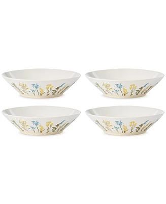 Lenox Wildflowers Dinner Bowls, Set of 4