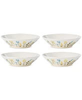 Lenox Wildflowers Dinner Bowls, Set of 4