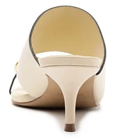 Arezzo Women's Kendall Mid Stiletto Slip-On Sandals