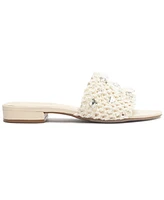 Arezzo Women's Briella Round Toe Flat Sandals