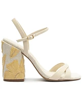 Arezzo Women's Dana Round Toe Dress Sandals