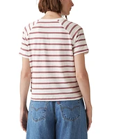 Levi's Women's Striped Game Day Cotton T-Shirt