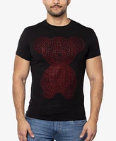 Men's 3D Bear Rhinestone Graphic T-Shirts