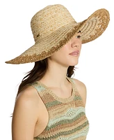 Steve Madden H-Janey Crochet Edge Floppy Hat