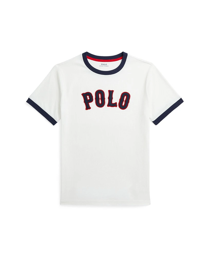 Polo Ralph Lauren Big Boys Baseball-Logo Jersey T-Shirt
