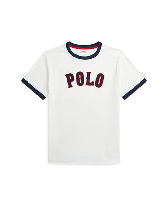 Polo Ralph Lauren Big Boys Baseball-Logo Jersey T-Shirt