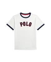 Polo Ralph Lauren Big Boys Baseball-Logo Jersey T-Shirt