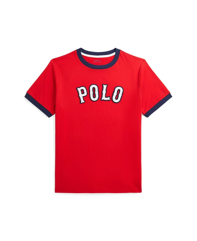 Polo Ralph Lauren Big Boys Baseball-Logo Jersey T-Shirt