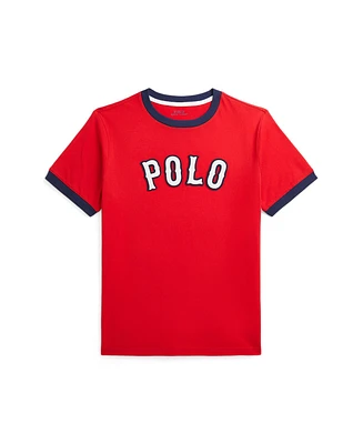 Polo Ralph Lauren Big Boys Baseball-Logo Jersey T-Shirt