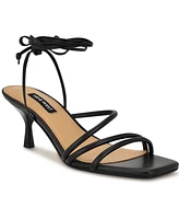 Nine West Women's Hendy Strappy Lace Up Dress Sandals