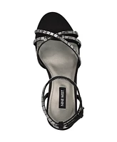 Nine West Women's Amseta Strappy Embellished Stiletto Sandals