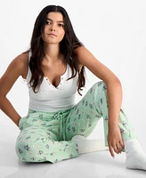 Disney Juniors' Thumper Floral-Print Lounge Pants