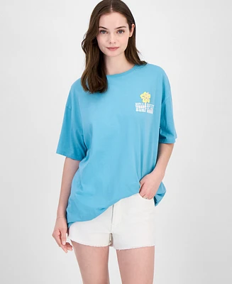 Grayson Threads, The Label Juniors' Hello Kitty Aloha Beach Graphic T-Shirt
