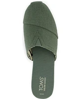 Toms Women's Alpargata Espadrille Almond Toe Mules