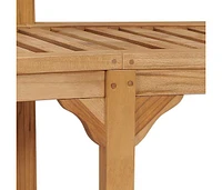 Banana Bench 70.9" Solid Teak Wood