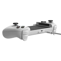 8Bitdo Ultimate Bluetooth Mobile Gaming Controller for Android with Hall Effect Joysticks and Hall Triggers - White