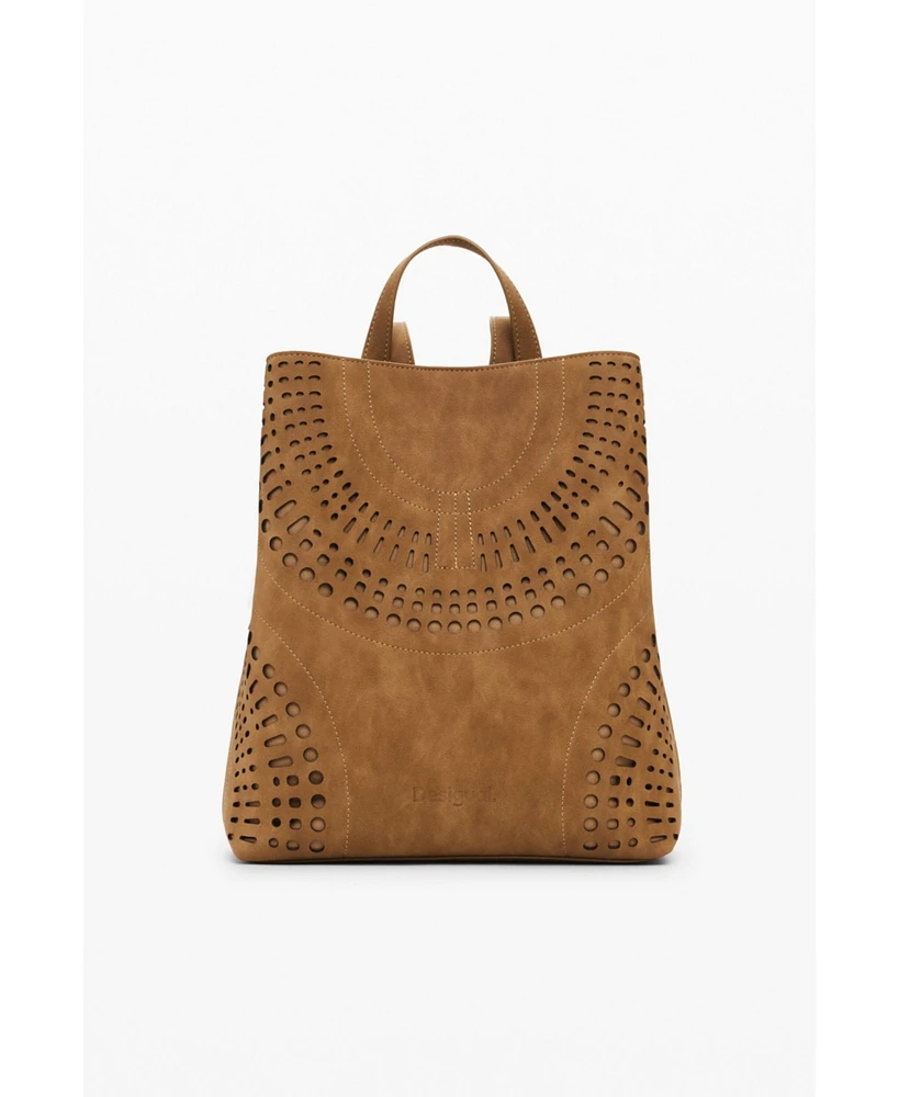 Desigual Women's Medium perforated backpack