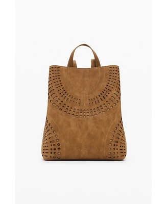 Desigual Women's Medium perforated backpack