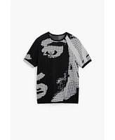 Desigual Men's Printed jacquard T-shirt