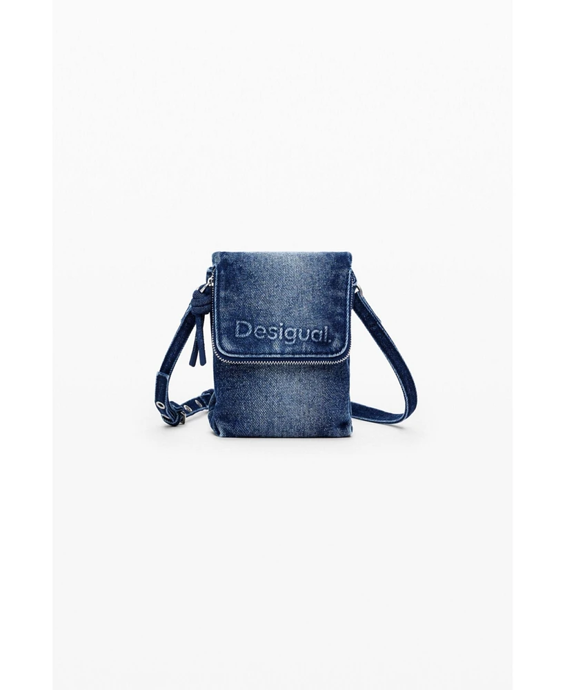 Desigual Women's Medium denim phone holder