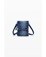 Desigual Women's Medium denim phone holder