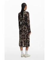 Desigual Women's Snake shirt dress