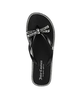 Juicy Couture Women's Sierra Bow Flip Flops