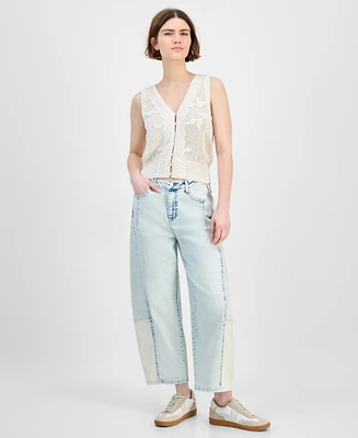 And Now This Petite The Barrel High-Rise Jeans, Exclusively at Macy's