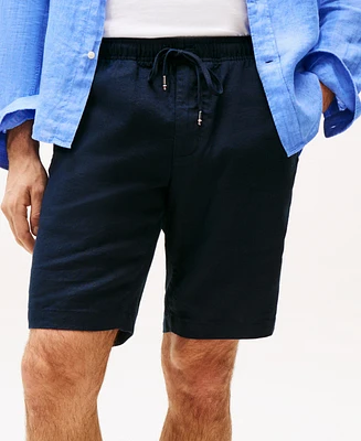 Tommy Hilfiger Men's Big & Tall Brooklyn Linen Drawstring Shorts