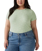 Levi's Plus Hayes Cotton Blend Ditsy Floral T-Shirt