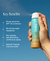 Coola Clear Sunscreen Spray Spf 30
