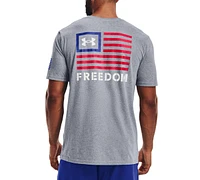 Under Armour Men's Relaxed Fit Freedom Logo Short Sleeve T-Shirt